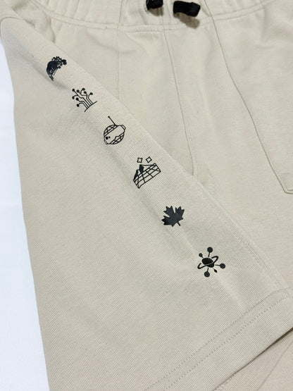 Roots Kids Beige Shorts Size 10