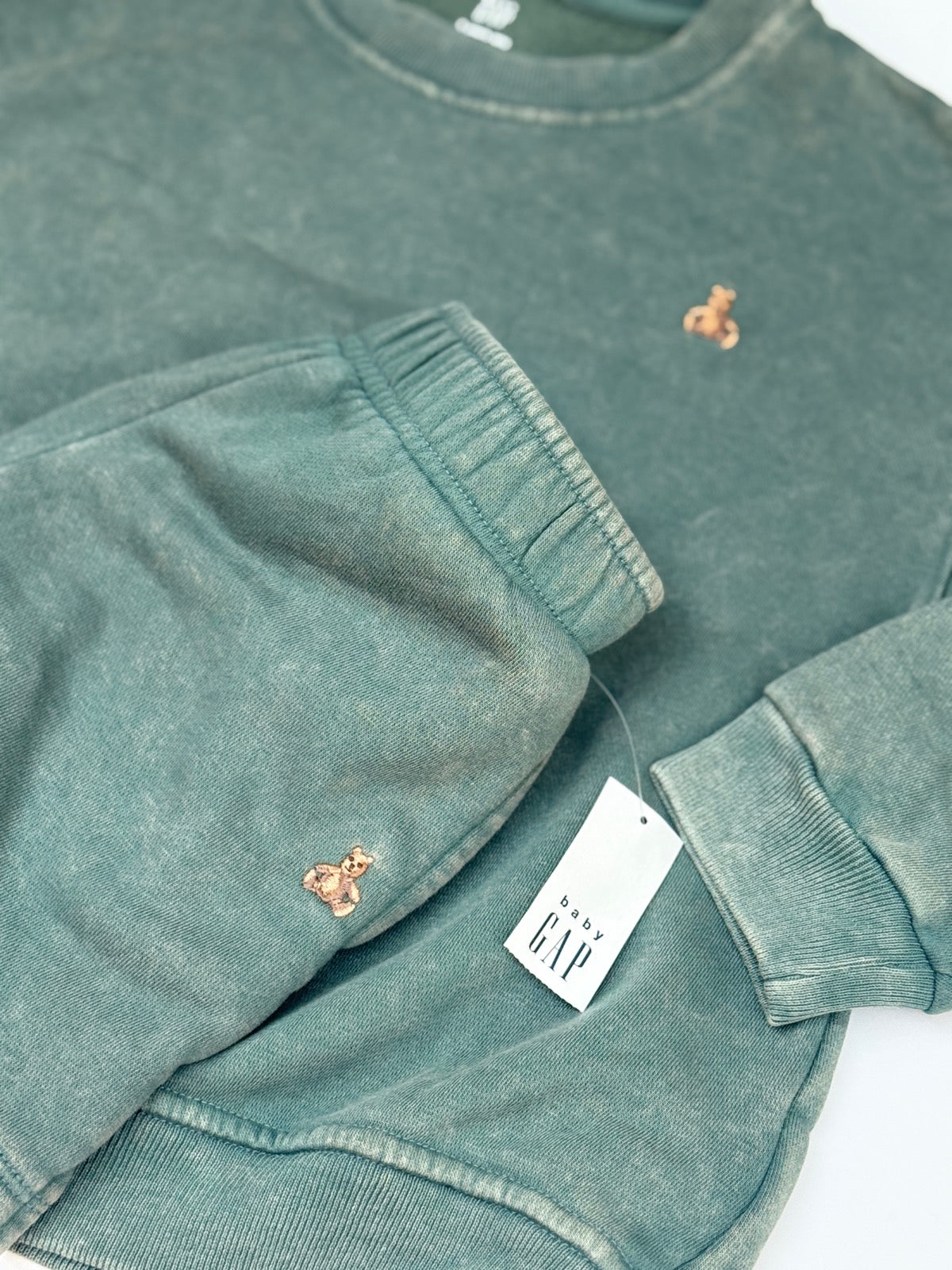 Baby Gap Green Bear 2-Piece Set 5Y