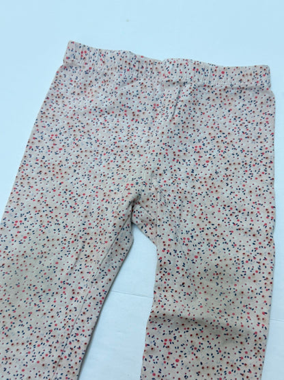 Baby Gap Floral Print Leggings 12-18 Months