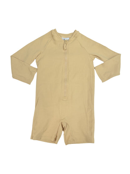 H&M Sandy Yellow Swimsuit Romper 18M 2T