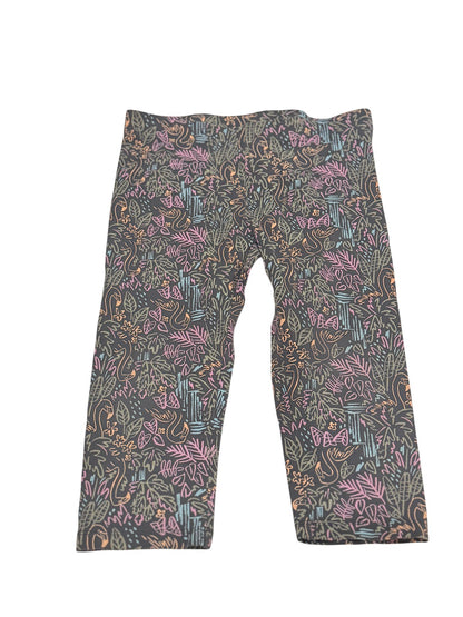 Joe Fresh Tropical Print Capri Leggings Size 7-8