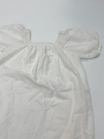 GapKids White Eyelet Dress Size 6/7
