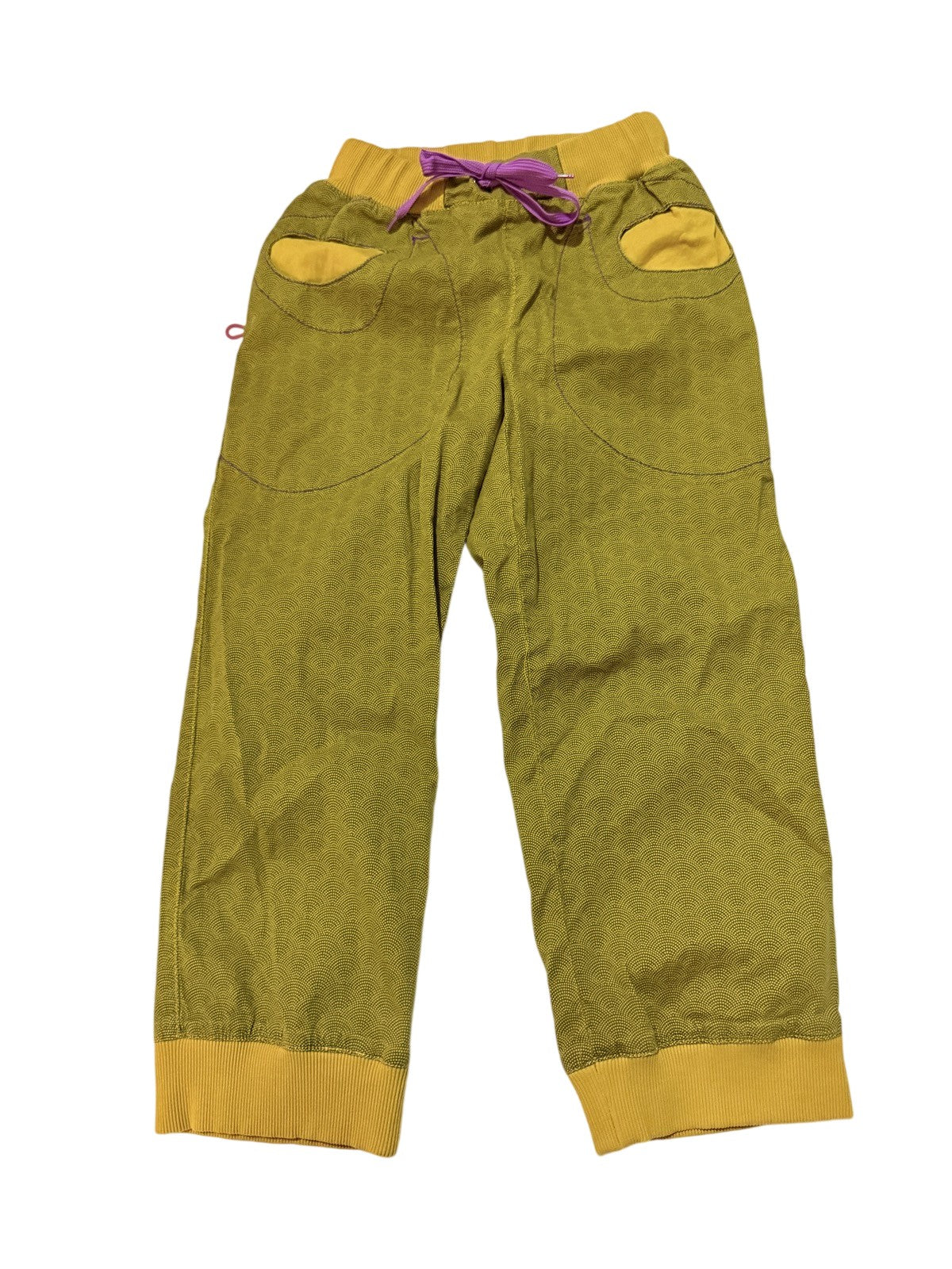 E9 From Another Planet Olive Climbing Pants 8Y
