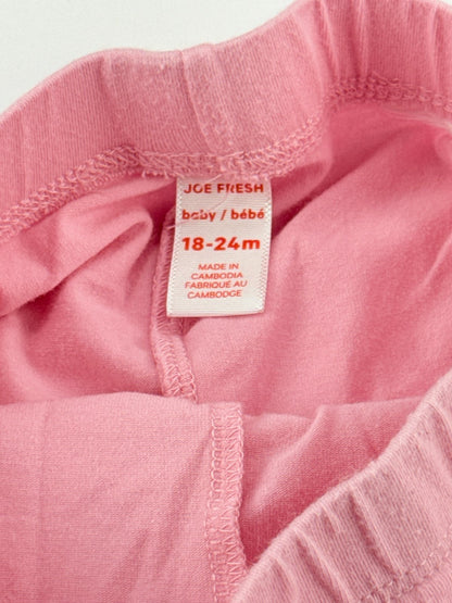 Joe Fresh Pink Leggings 18-24M