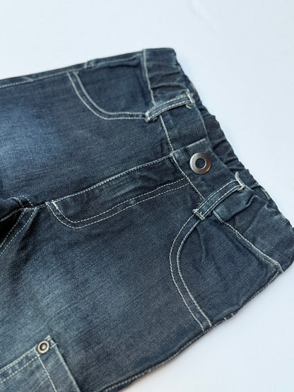 Unknown Denim Cargo Shorts Size 2