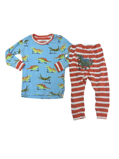 Hatley Dinosaur Scooter Pajama Set 18-24m