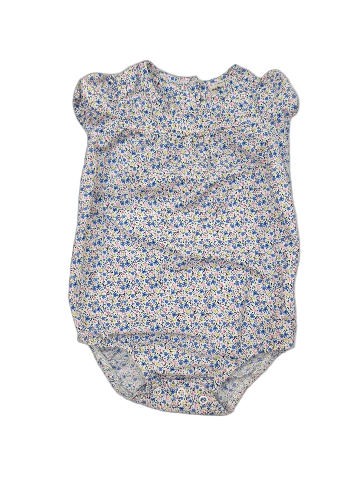 OshKosh B'gosh Floral Bubble Romper 9M