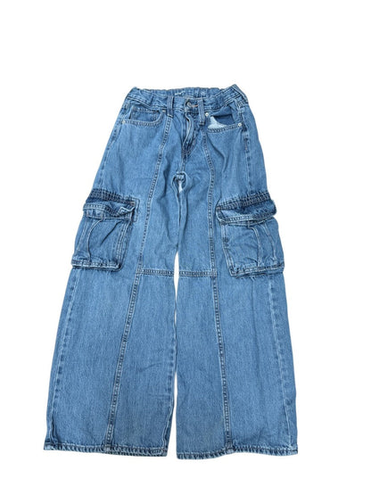 Old Navy High-Rise Baggy Wide-Leg Jeans Size 12