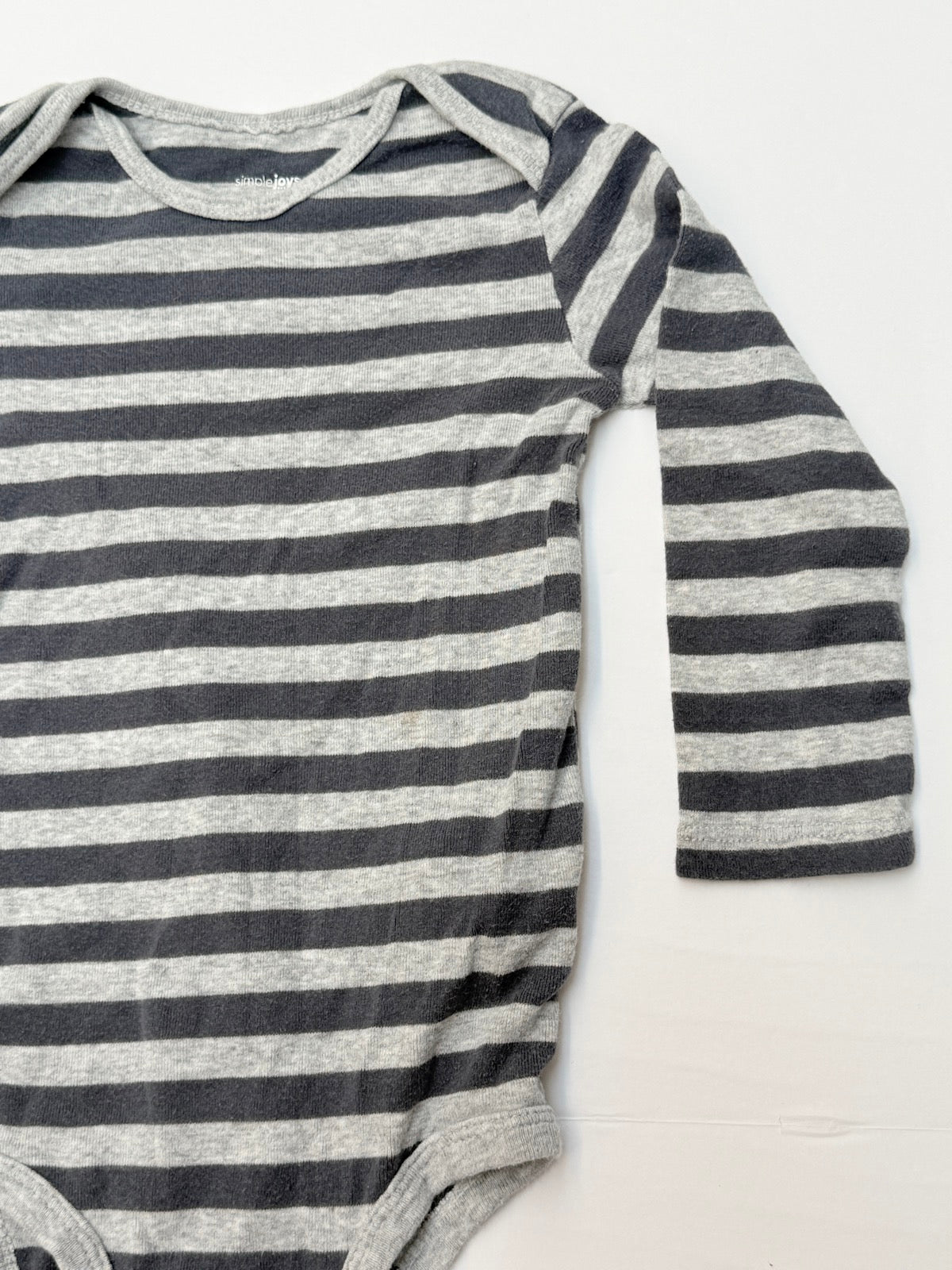 Simple Joys by Carter's Striped Bodysuit 18M