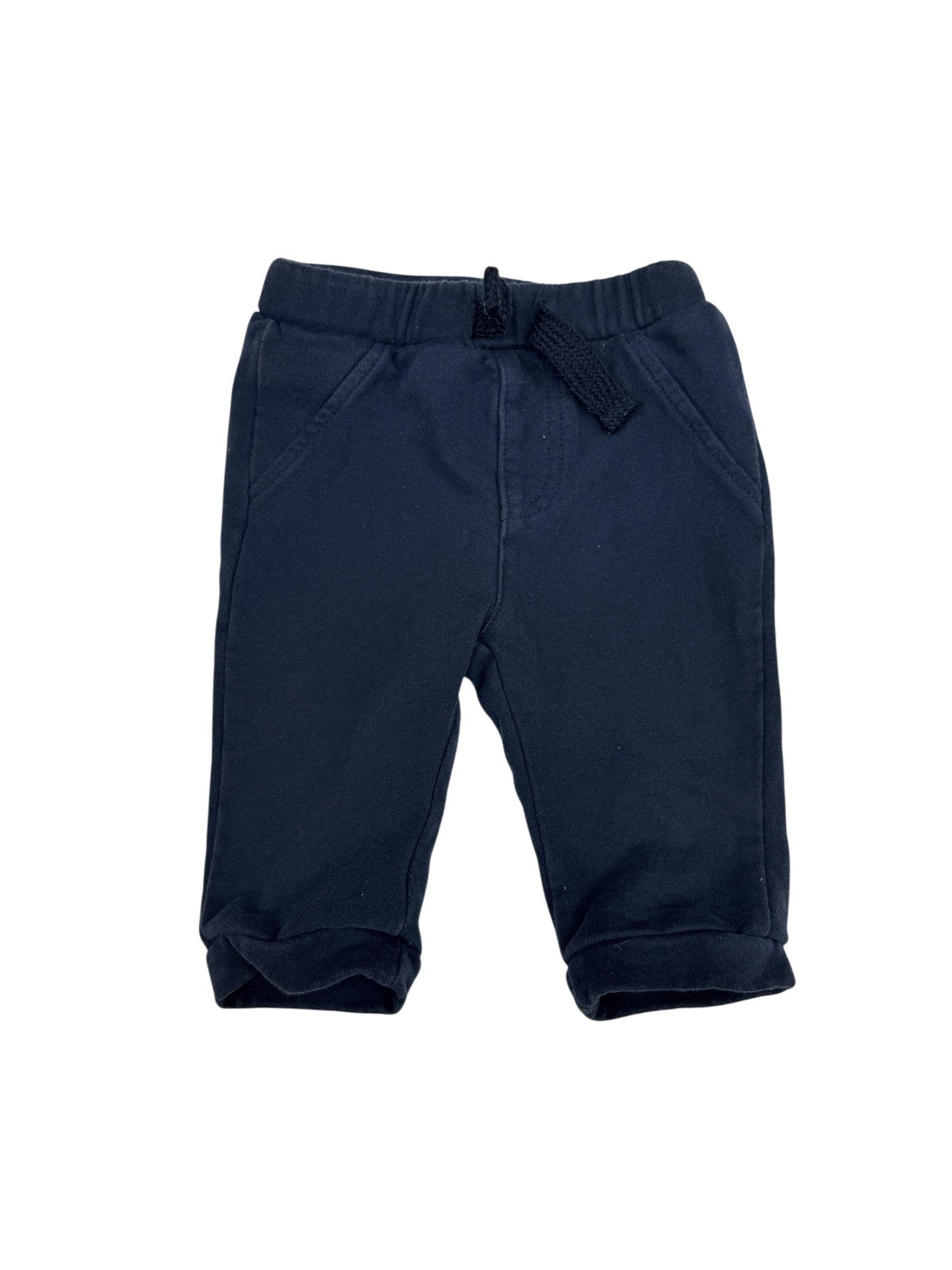 Andy & Evan Navy Joggers 6-9M
