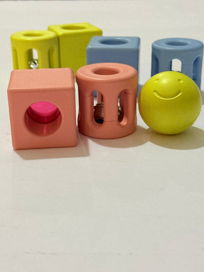 Hape Rattle Shapes Stacking Baby Toy Set