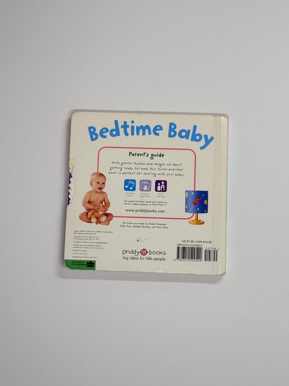 Bedtime Baby Touch and Feel Board Book