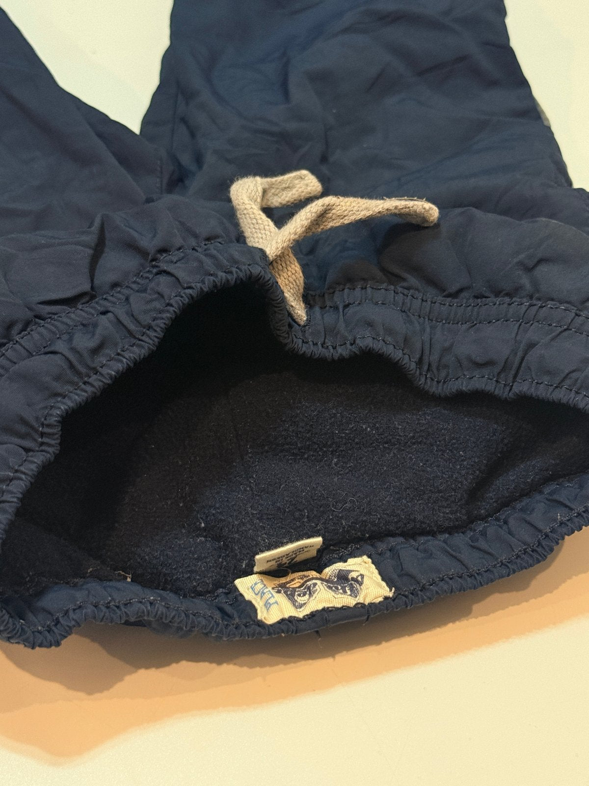 Childrens Place Navy Fleece-Lined Pants 24M
