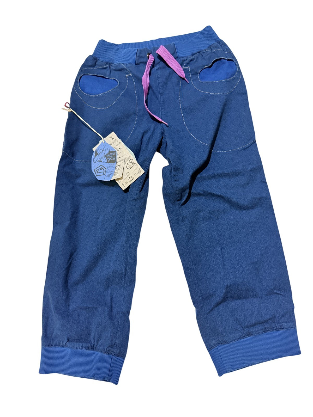 NWT - E9 Blue Climbing Pants 8Y