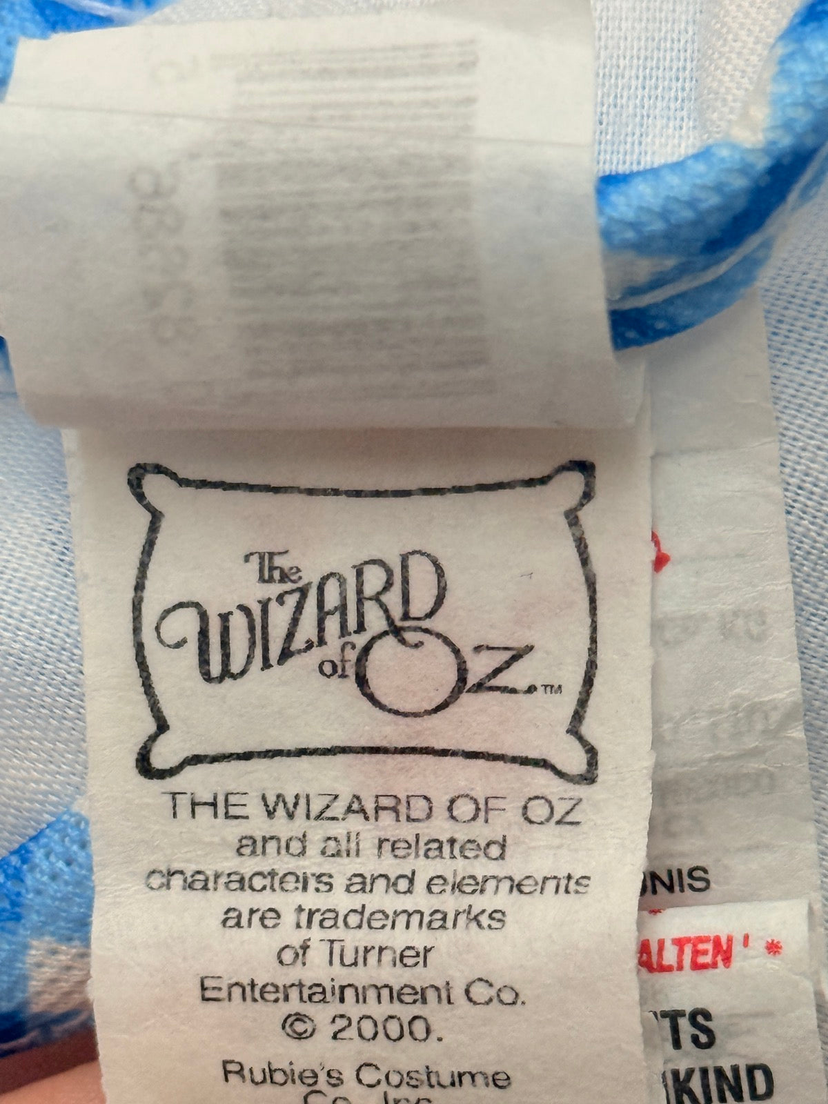 Rubie's Wizard of Oz Dorothy Costume Dress 2-4