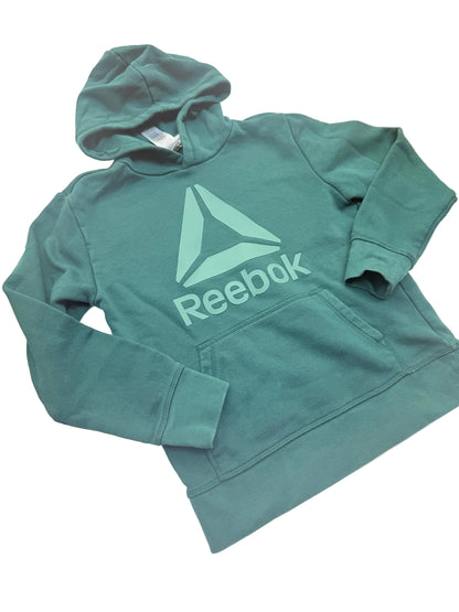 Reebok Green Hoodie Sweatshirt Size 8