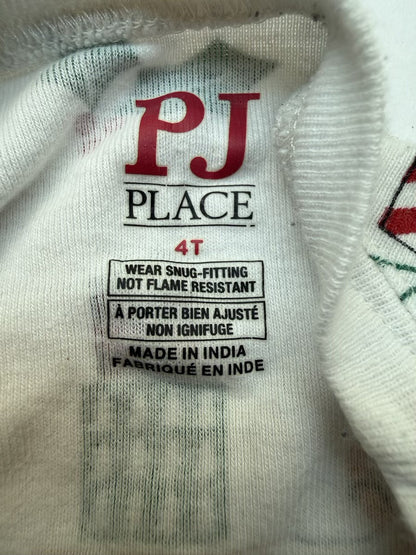 PJ Place Christmas Woodland Pajama Set 4T
