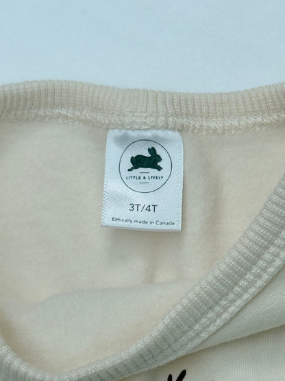 Little & Lively Sleigh 'N It Sweatshirt 3T