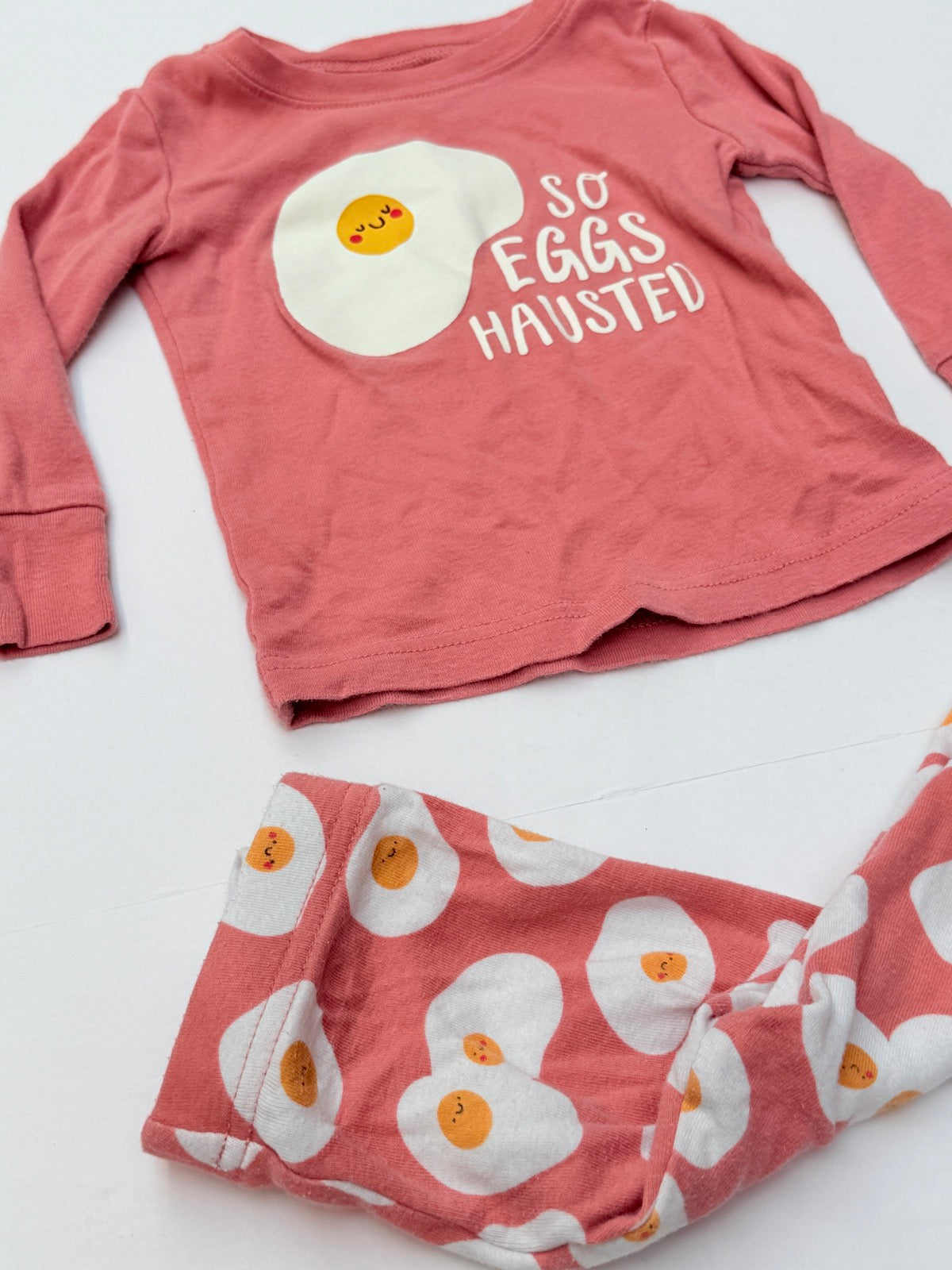 Old Navy Eggs-hausted Pajama Set 12-18M