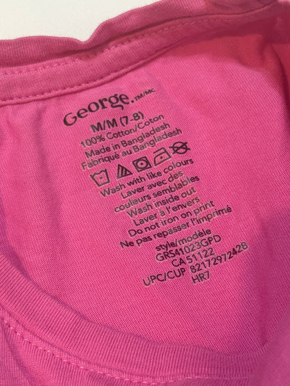 George Kind Is Cool Smiley T-Shirt Size 7-8
