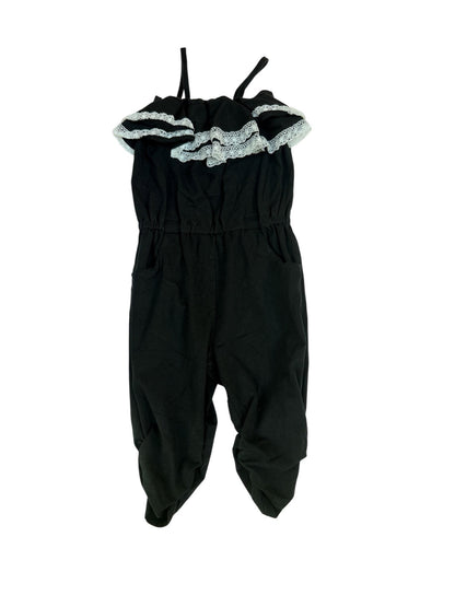 HULA MULA Black Lace Trim Bloomers Size 8