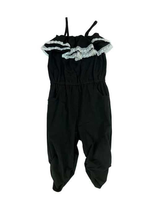 HULA MULA Black Lace Trim Bloomers Size 8
