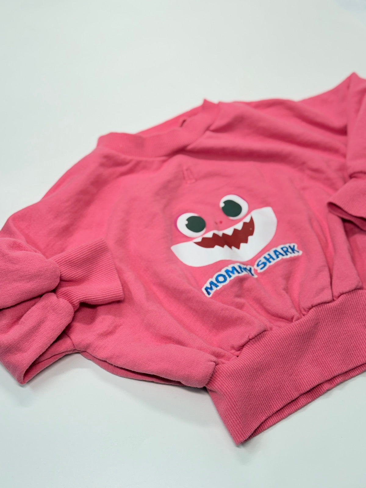 Pinkfong Mommy Shark Pink Sweatshirt Size 100 = 2-3T