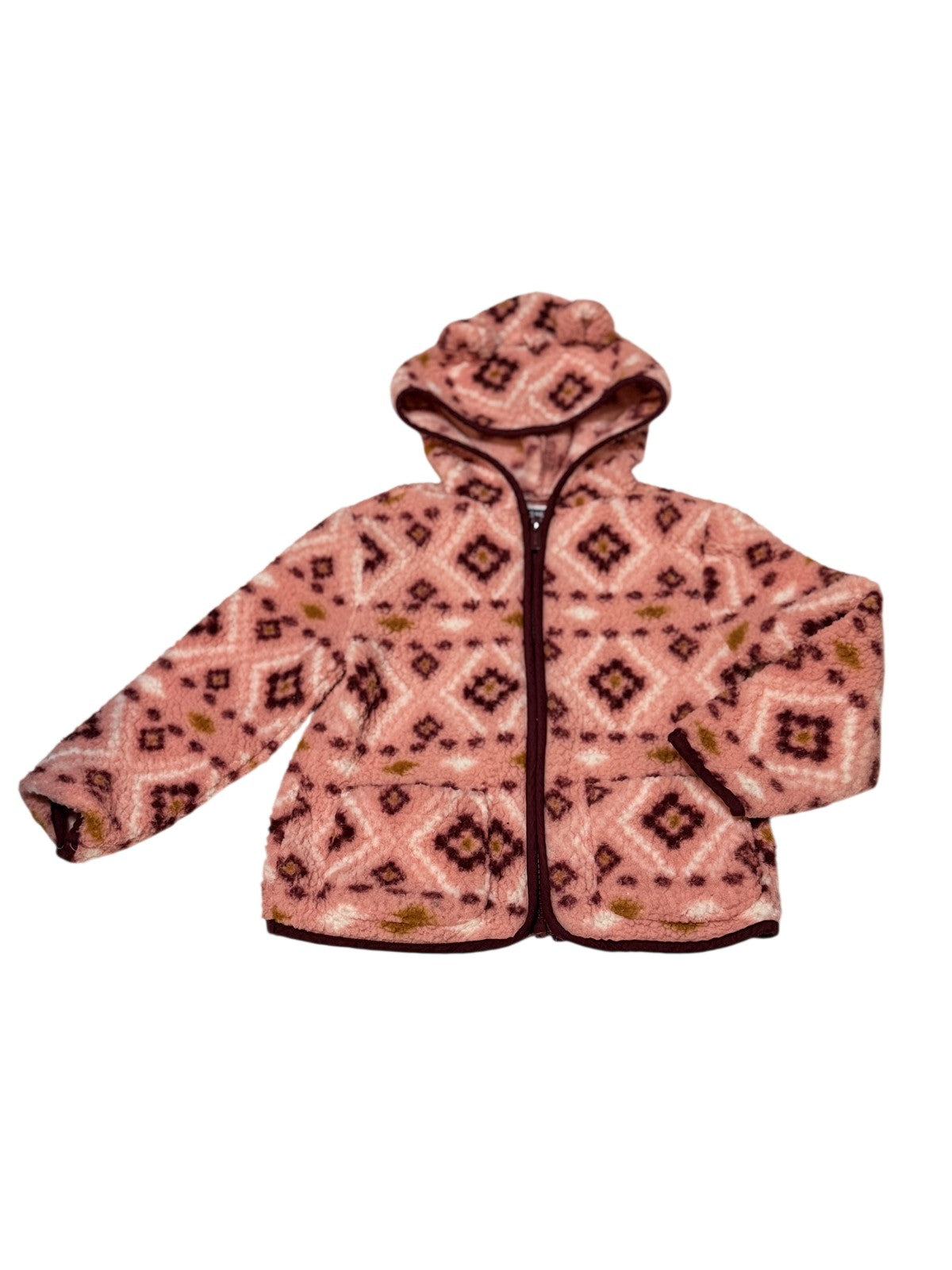 Old Navy Sherpa Fleece Hooded Jacket 3T