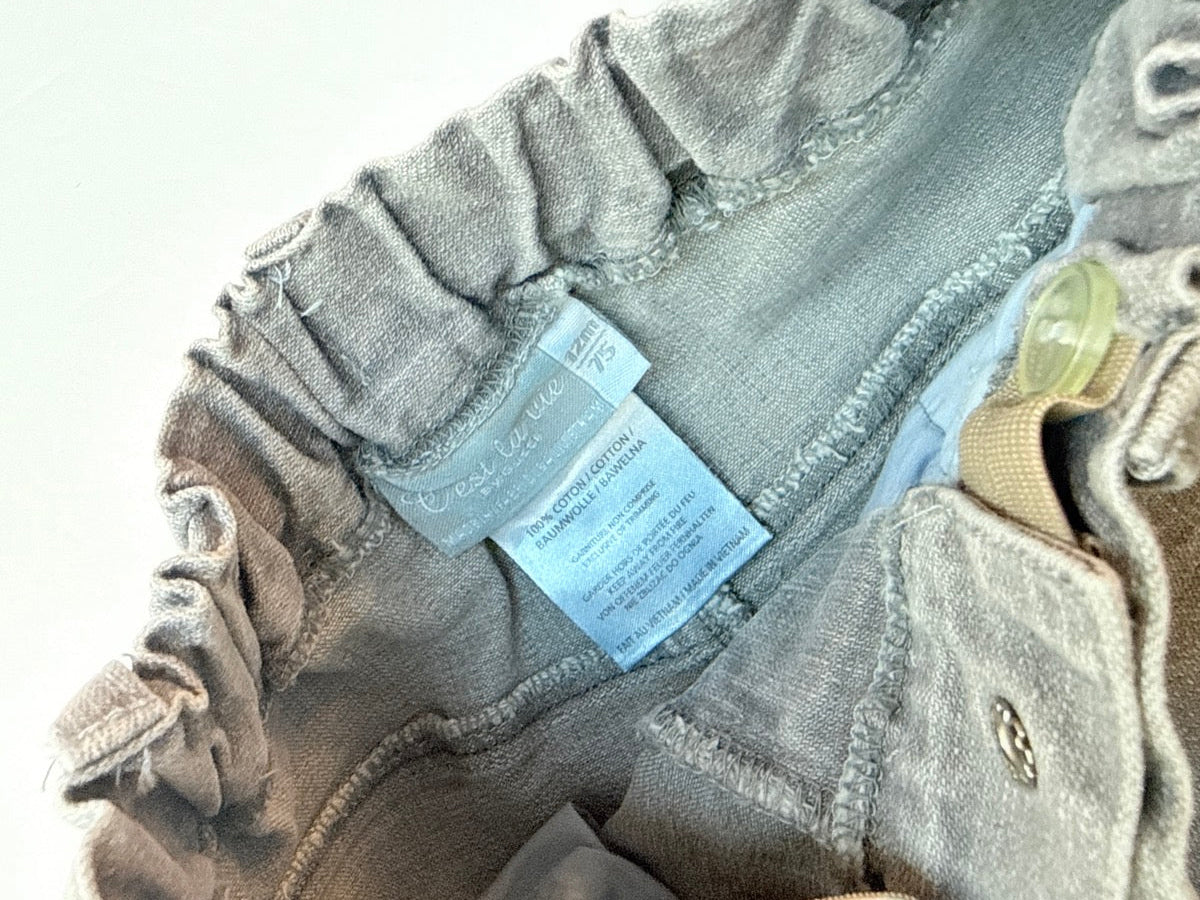 C'est La Vie Gray Denim Jogger Jeans 12m