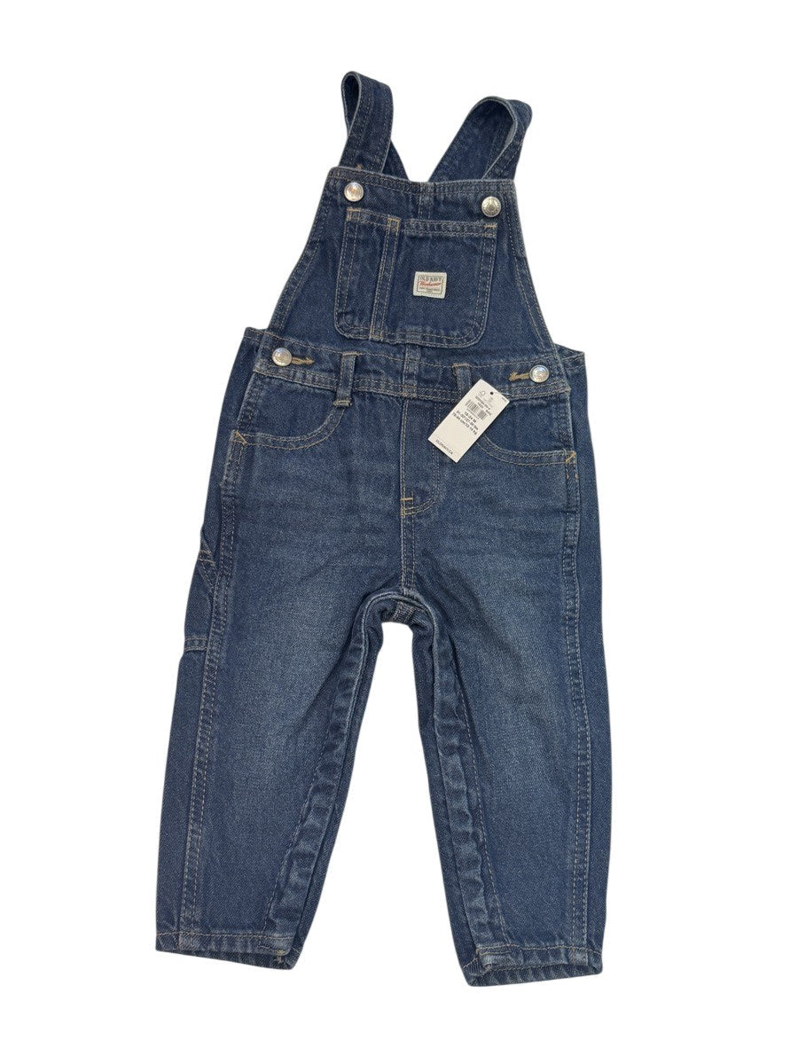 Old Navy Workwear Denim Overalls 18-24M