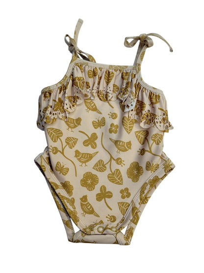 Wilson and Frenchy Floral Ruffle Swimsuit Size 00