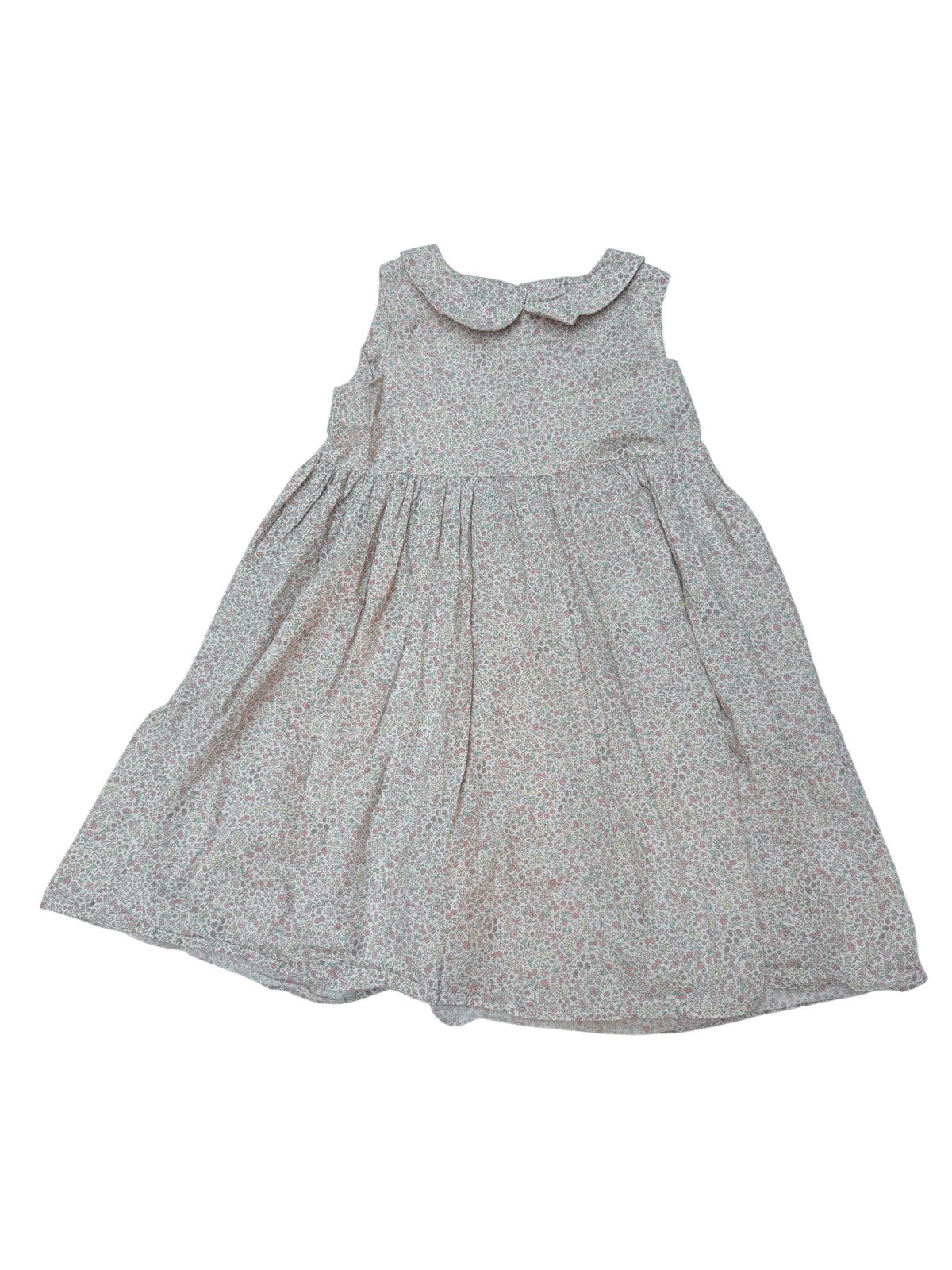 Jacadi Paris Floral Peter Pan Collar Dress 10