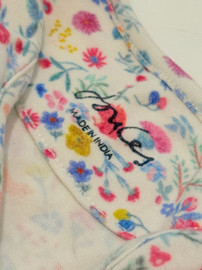 Joules Lindey Floral Bodysuit 3-6M
