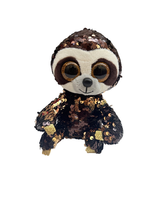 Ty Flippables Dangler Sloth Sequin Plush