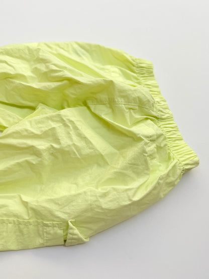 NEW Gap Kids Neon Yellow Cargo Jogger Pants M