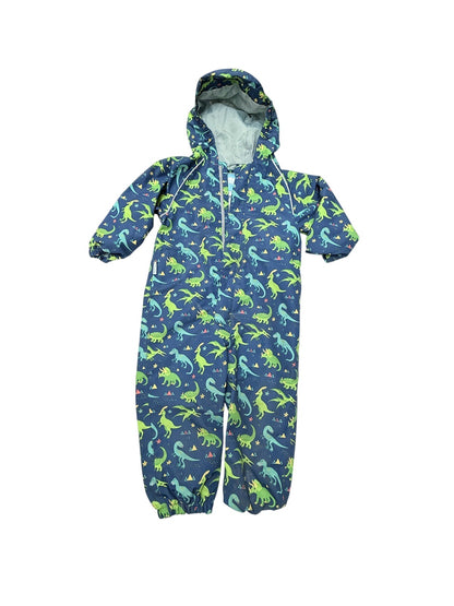 Jan & Jul Dinosaur Rain Suit 2T
