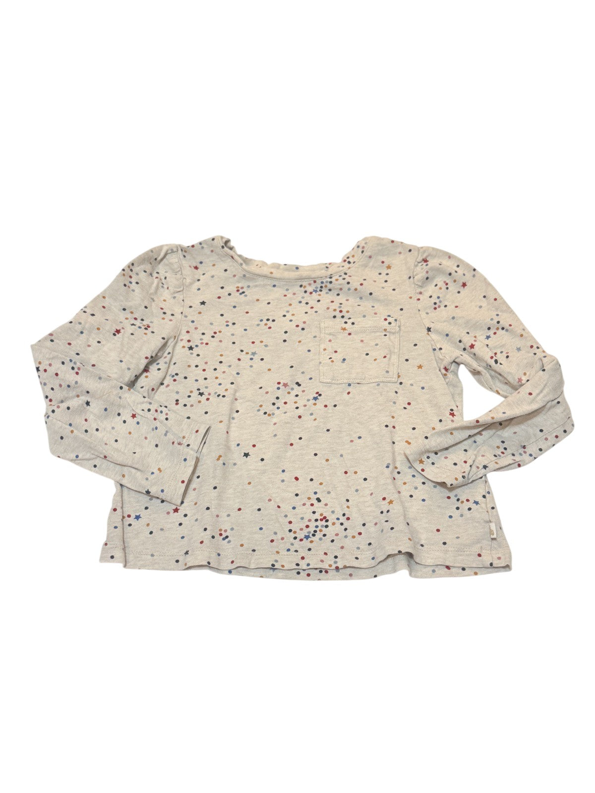Baby Gap Confetti Star Long Sleeve Top 5T