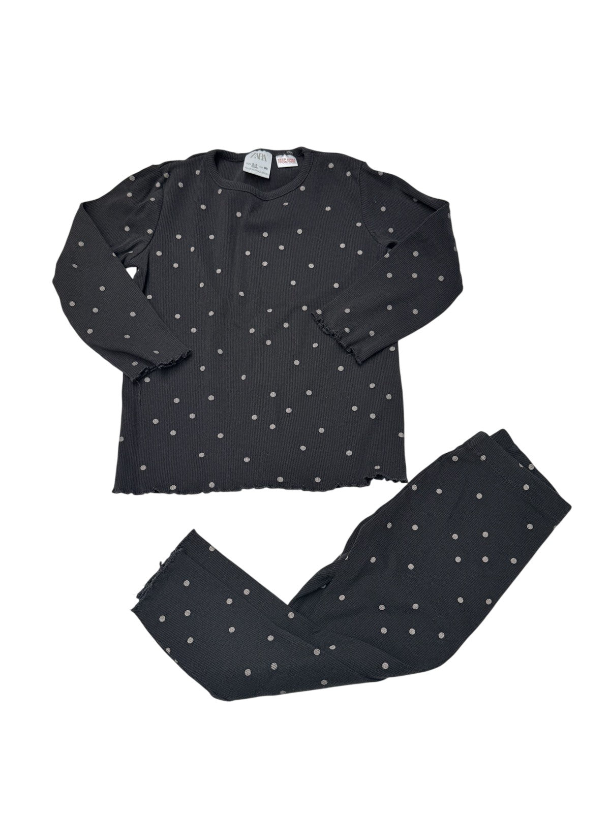 Zara Polka Dot Set Size 2-3Y