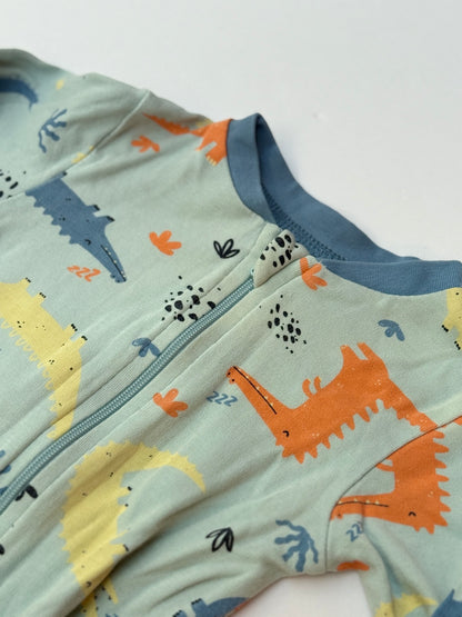 George Baby Crocodile Sleeper Footed Pajama 3-6M