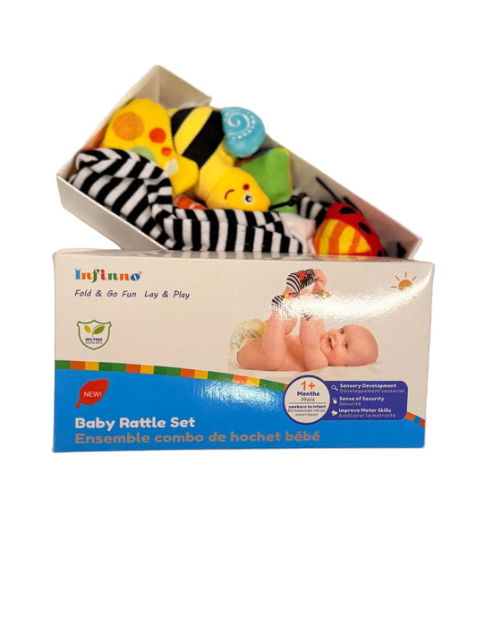 Infinno Baby Rattle Set 1m+