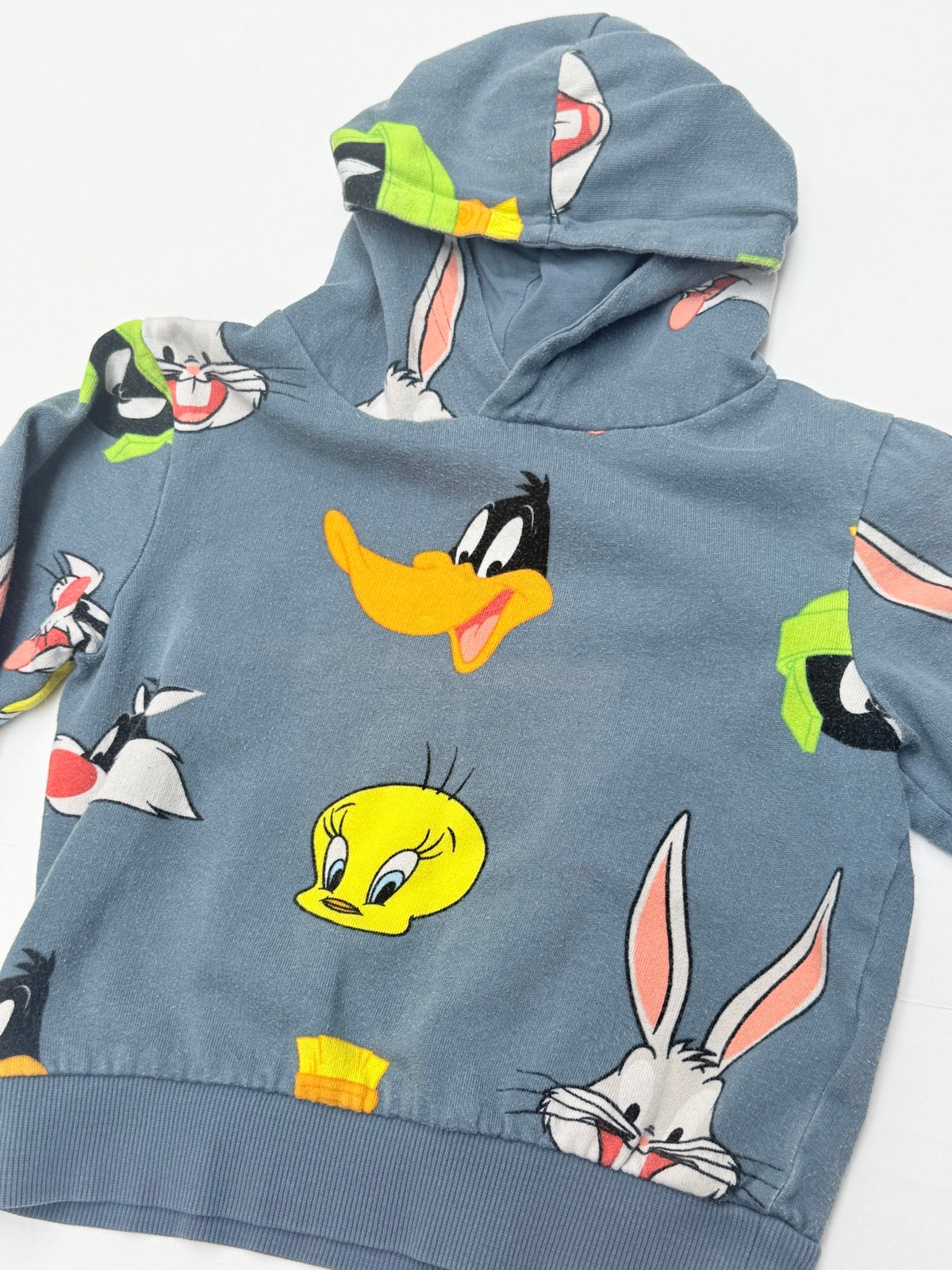 H&M Looney Tunes Graphic Hoodie Size 5T/6