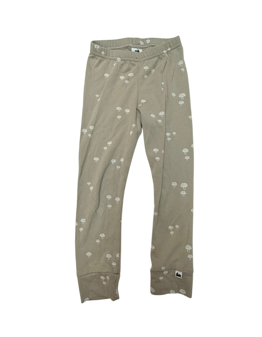 Little & Lively Mushroom Print Leggings 3T