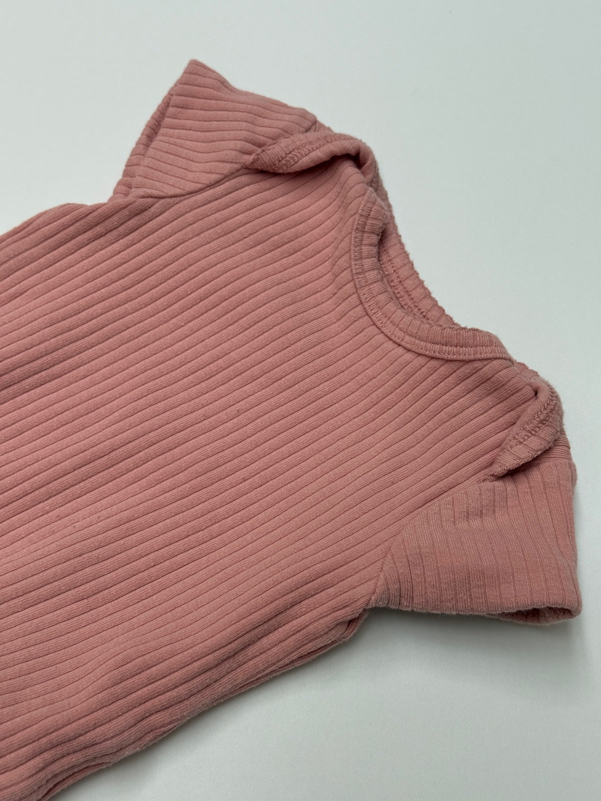 Carter's Just One You Pink Ribbed Bodysuit 3M