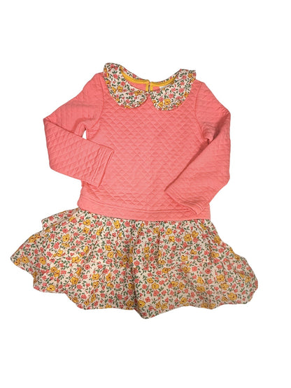 Mini Boden Floral Quilted Dress Size 4-5Y
