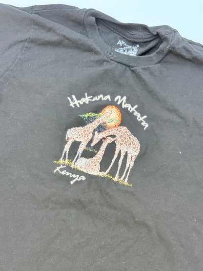Airborne Hakuna Matata Giraffe T-Shirt Size 8