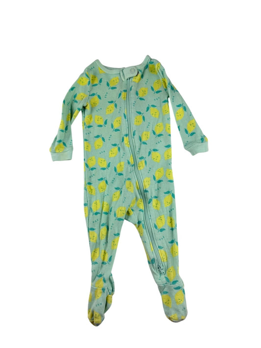 Joe Fresh Lemon Print Sleeper 3-6M