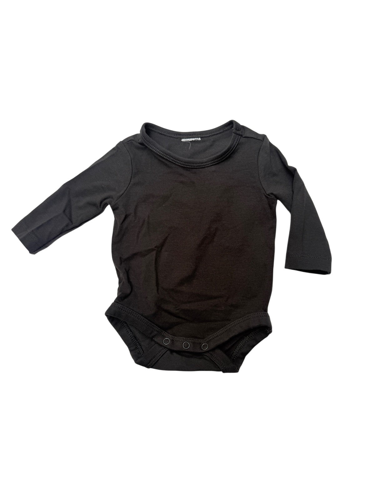 George Black Long Sleeve Bodysuit