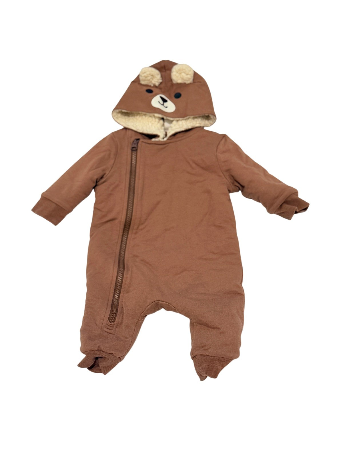 Joe Fresh Bear Hooded Snowsuit 3-6m