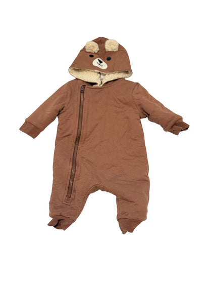 Joe Fresh Bear Hooded Snowsuit 3-6m