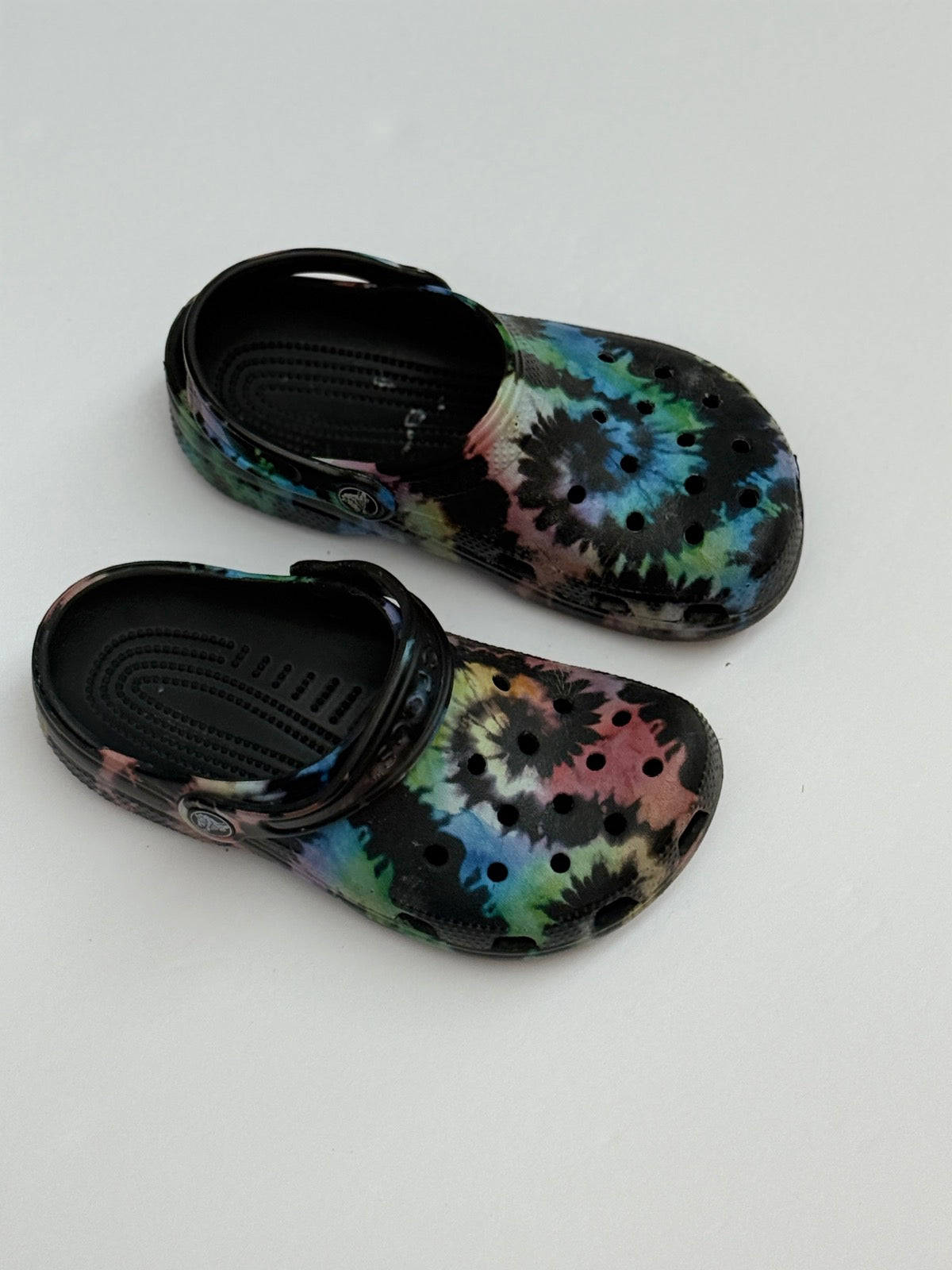 Crocs Tie-Dye Classic Clog Kids Size J1